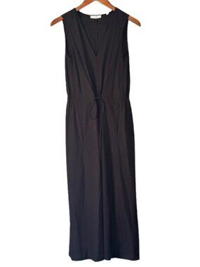 Vince - Beautiful Black Linen Dress. TIMELESS!